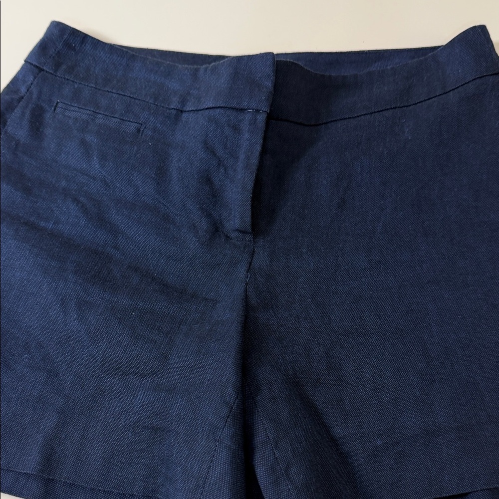 White House Black Market Dark Navy Bermuda Shorts - Picture 2 of 4